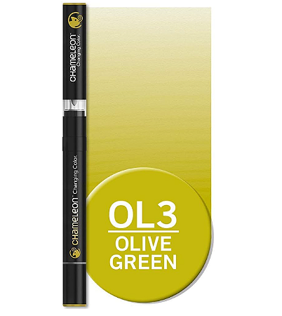 Caneta Marcador Permanente Chameleon (OL3) Olive Green