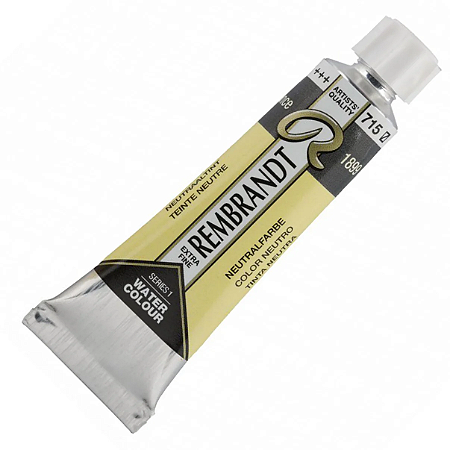 Tinta Aquarela Rembrandt 10ml Série 1 - Cinza (Cor Neutra) (715)