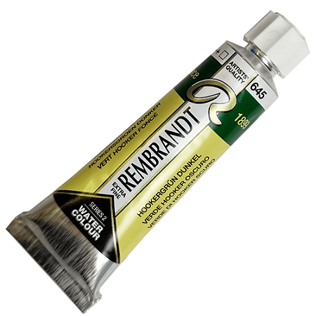 Tinta Aquarela Rembrandt 10ml Série 2 - Hooker Green Deep (645)