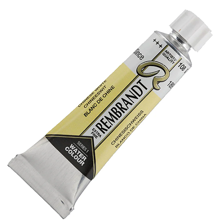 Tinta Aquarela Rembrandt 10ml Série 1 - Branco Da China (108)