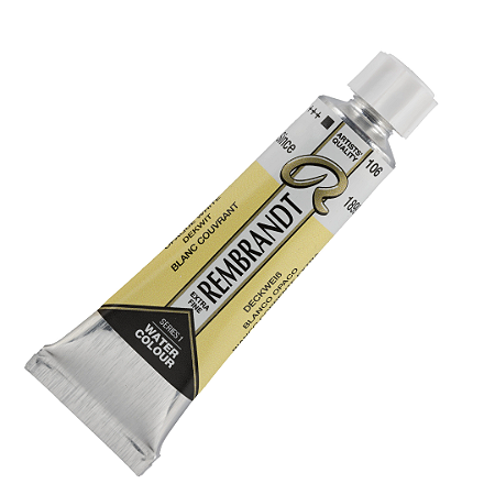 Tinta Aquarela Rembrandt 10ml Série 1 - Opaque White (106)