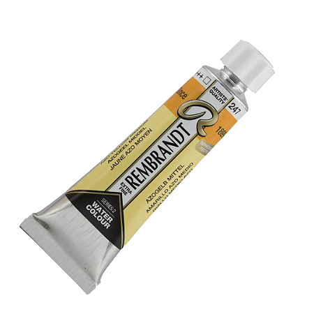 Tinta Aquarela Rembrandt 10ml Série 2 - Azo Yellow Medium (247)