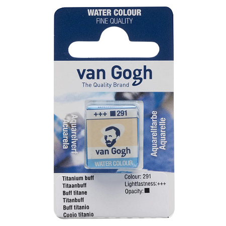 Aquarela em Pastilha Van Gogh - Titanium Buff (291)