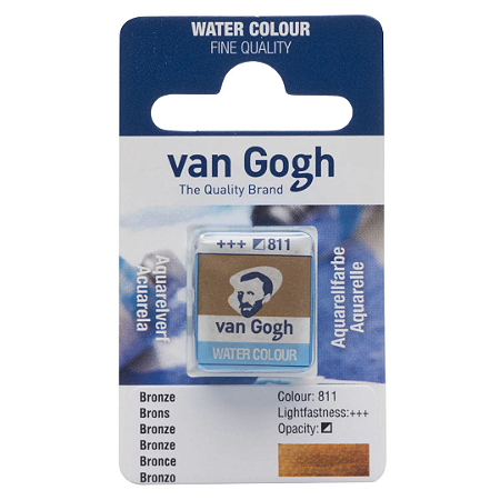Aquarela em Pastilha Van Gogh - Bronze (811)