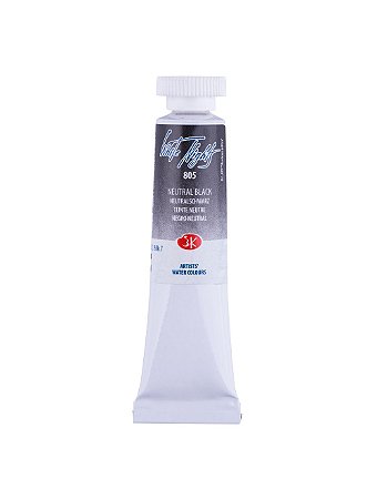 Tinta Aquarela em Tubo White Nights - Neutral Black (805)