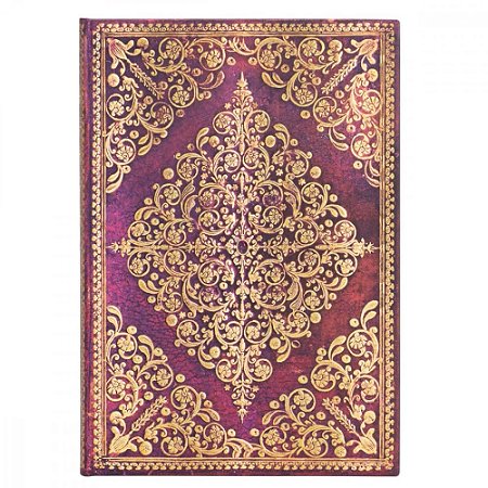 Caderno de Capa Dura Sem Pauta Midi Paperblanks - Viola