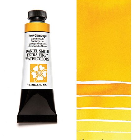 Aquarela em Tubo Extra Fine Daniel Smith 5mL - New Gamboge (060)