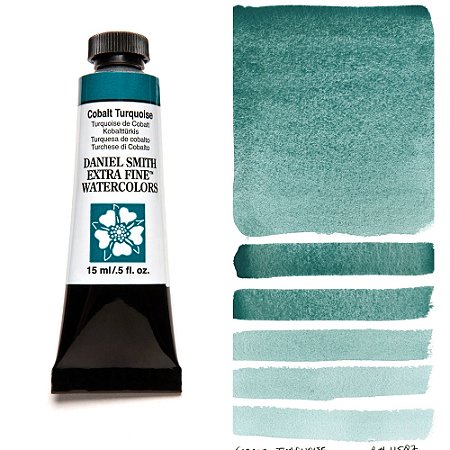 Aquarela em Tubo Extra Fine Daniel Smith 5mL - Cobalt Turquoise (029)