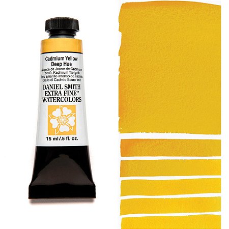 Aquarela em Tubo Extra Fine Daniel Smith 5mL - Cadmium Yellow Deep Hue (221)