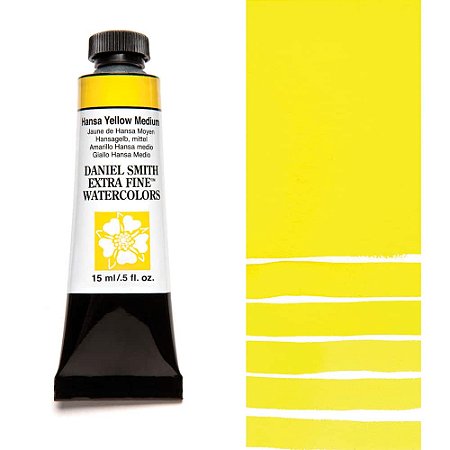 Aquarela em Tubo Extra Fine Daniel Smith 5mL - Hansa Yellow Medium (039)