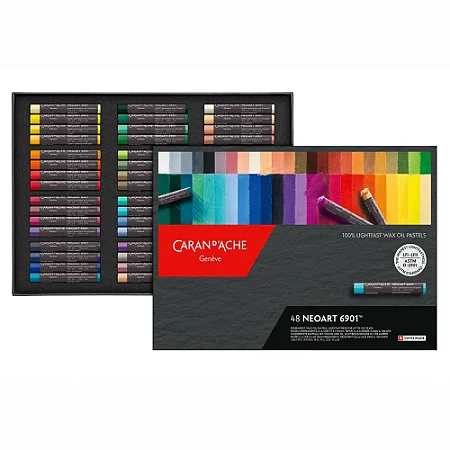 Pastel Neoart Caran D’Ache - 48 Cores