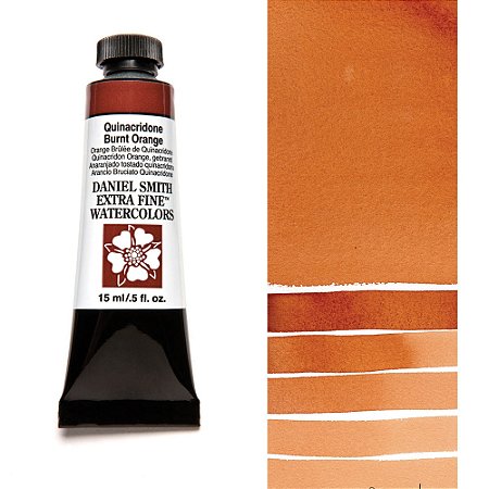 Aquarela em Tubo Extra Fine Daniel Smith 5mL - Quinacridone Burnt Orange (086)