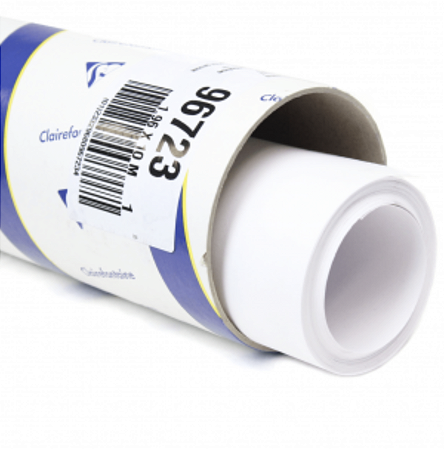 Rolo de Papel para Desenho Clairefontaine 200g 1,96X10m *FRETE TRANSPORTADORA*