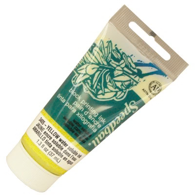Tinta de Xilogravura SpeedBall 37mL - Amarelo (3405)