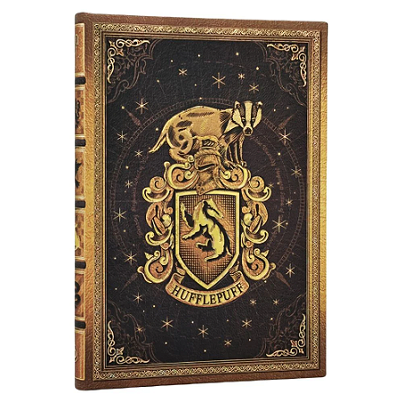 Caderno de Capa Dura Midi Pautado Paperblanks - Harry Potter (Lufa-Lufa)