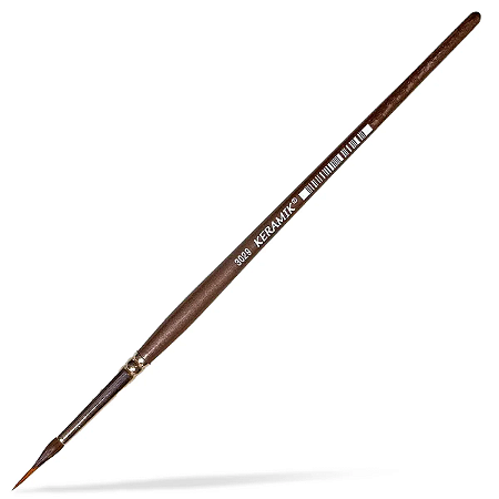 Pincél Redondo Tanque Keramik Pelo de Marta 3029 - Tamanho 4