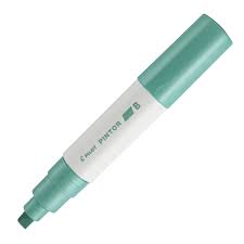 Caneta Marcador Pilot Pintor - 8.0mm B Verde Metalico Acrilico