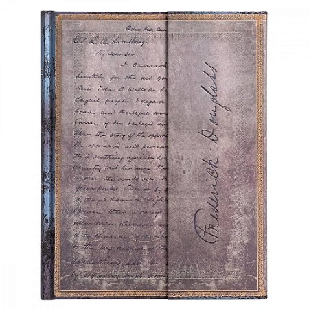 Caderno de Capa Dura Ultra Pautado Paperblanks - Frederick Doulass (Letter for Civil Rights)