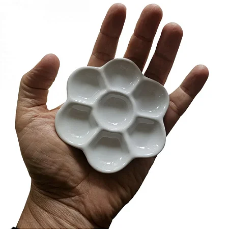 Godê de Porcelana Sinoart 07 Cavidades Pequeno (A110S)