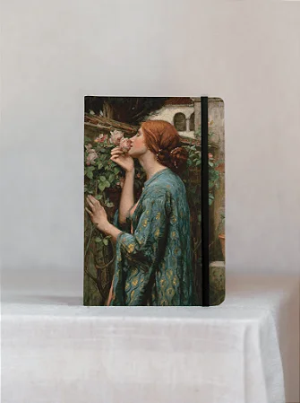 Sketch Handbook Sem Pauta Folk Books - A Alma da Rosa 14x21 - tipo moleskine