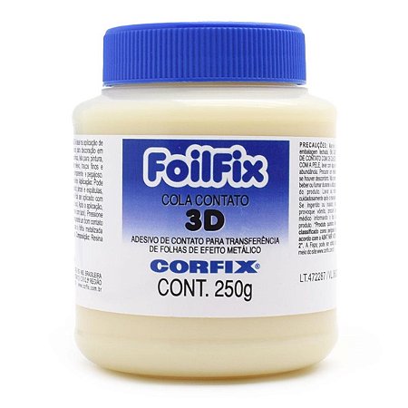 Cola Contato Foil Fix 3D Corfix 250g