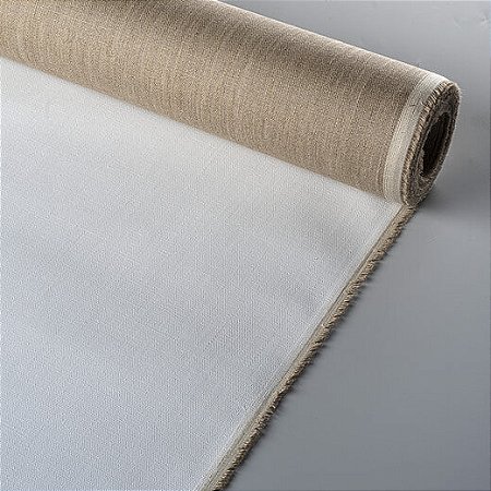 Rolo de Tecido Linho 2,10x10m TEXTURA FINA Talens para Tela Artistica com Primer