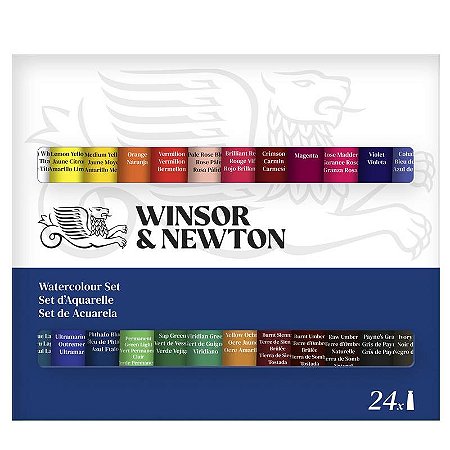 Tinta Aquarela Winsor & Newton Discover 10ml - 24 Cores