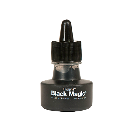 Tinta Pigmentada para Desenho e Caligrafia Higgins 29,6ml - Black Magic (Preto)