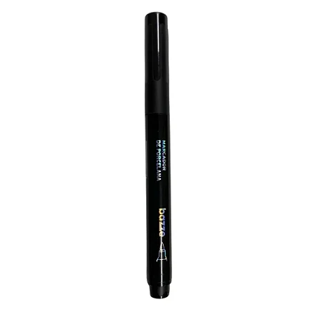 Caneta Marcador Avulsa para Vidro e Porcelana Bazze - Preto
