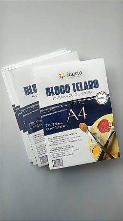 Bloco de Tecido A4 Luarte