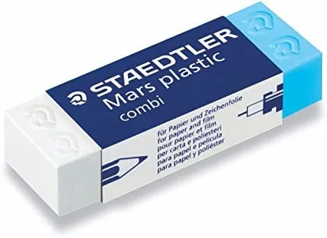 Borracha Plástica Staedtler - Mars Plastic Combi - Grande