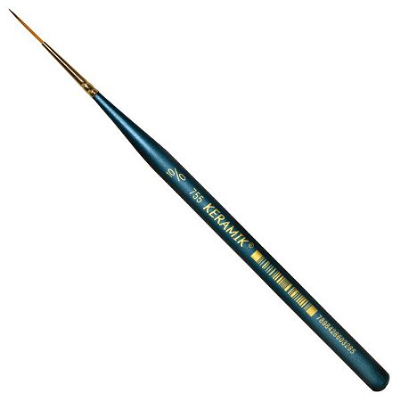 Pincel Keramik Premium 755 Filete - Tamanho 10/0