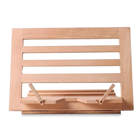 Cavalete Apoio de Mesa em Madeira com Ajuste de Inclinação – Suporte para Pintura e Leitura