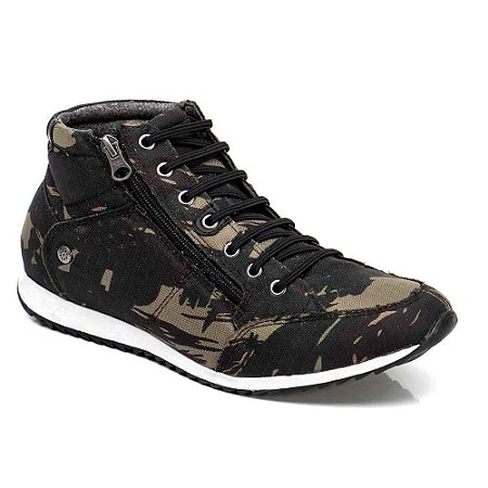 sapatenis masculino camuflado