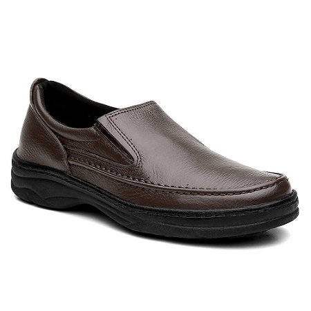 Sapato Masculino Confortável Torani Marrom