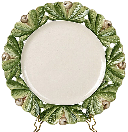 PRATO RASO DE FOLHA DE CAJU