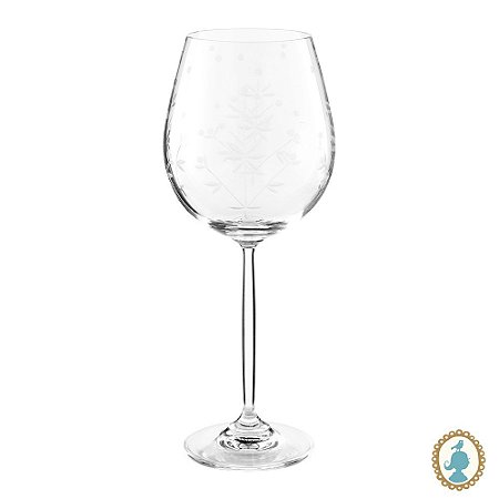 Taça p/ Vinho Lapidado - Pip Studio