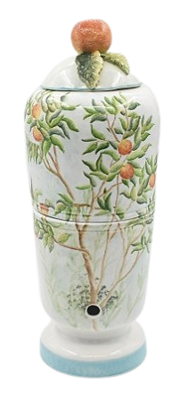 FILTRO COM DESENHO DE LARANJA