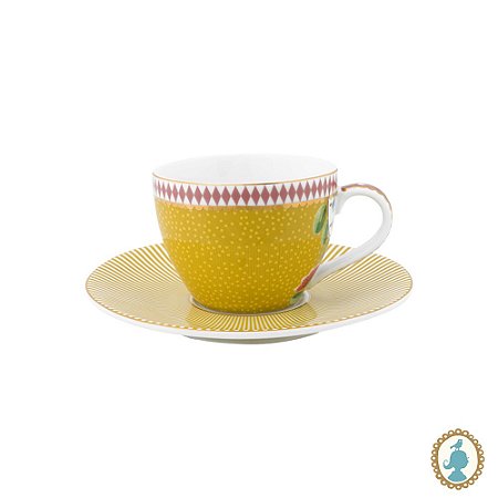 Xícara de Cafezinho Amarela - La Majorelle