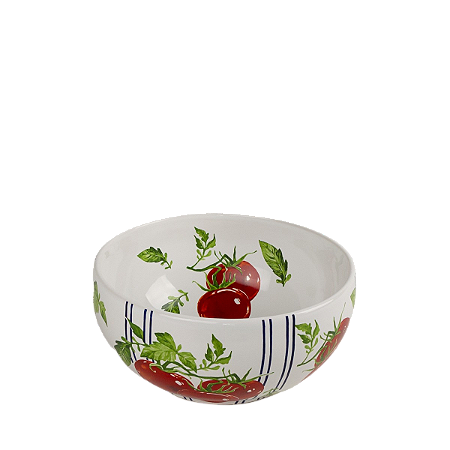 Tigela M Tomate Fresco com listras