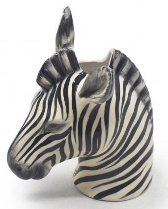 Vaso cabeça de Zebra P