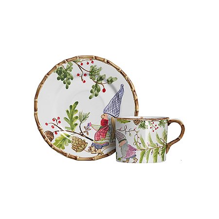 Xícaras de chá Christmas Elf