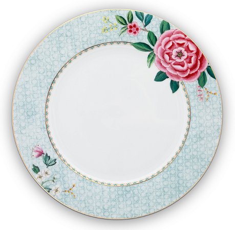 PRATO DE JANTAR BRANCO - BLUSHING BIRDS