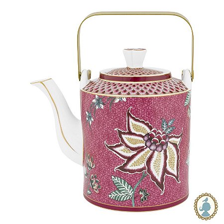Bule Giftset Oriental Rosa - Flower Festival