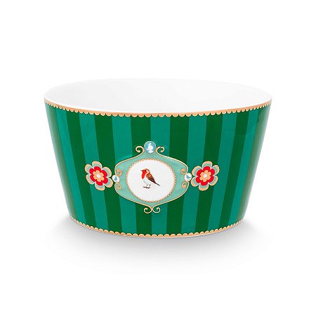 Tigela 15 Stripes Esmeralda/Verde - Love Birds