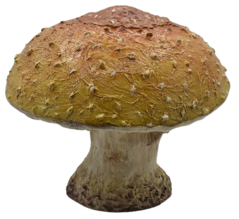 Luminária de led Cogumelo amarelo