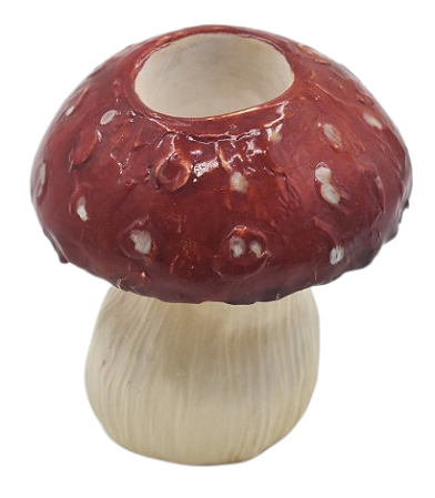 Mini vaso Cogumelo vermelho M