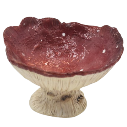 Petisqueira funda de Cogumelo vermelho P