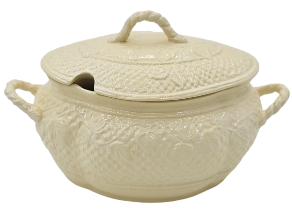 Mini sopeira Videiras off white