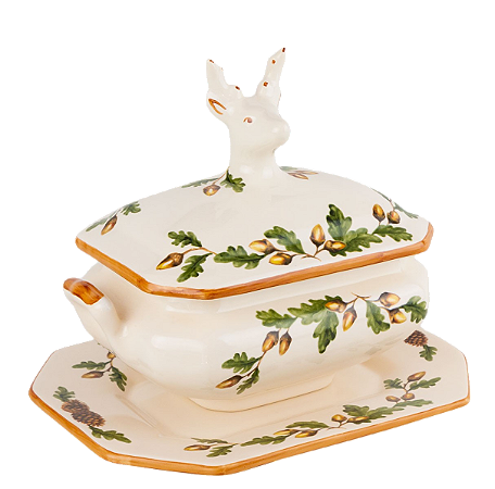 TERRINA P COM TRAVESSA ALCE